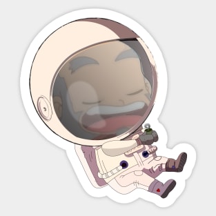 Chibi Iroh Astronaut! Sticker